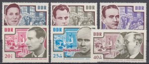 DDR 1014-1019 Briefmarken postfrisch ** (BA1)