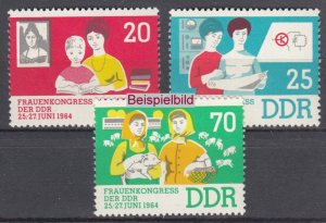 DDR 1030-1032 Briefmarken postfrisch ** (BA1)