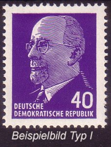 DDR 936 XxI Ulbricht postfrisch ** (2626)