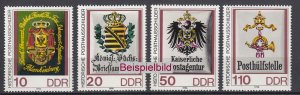 DDR 3306-3309 Einzelmarken postfrisch ** (BA6)