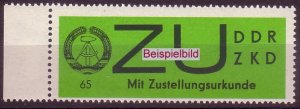 DDR Dienst E 2 x postfrisch ** linker Seitenrand (3062)