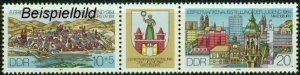 DDR 2903-2904 DS Dreierstreifen postfrisch ** (1162)